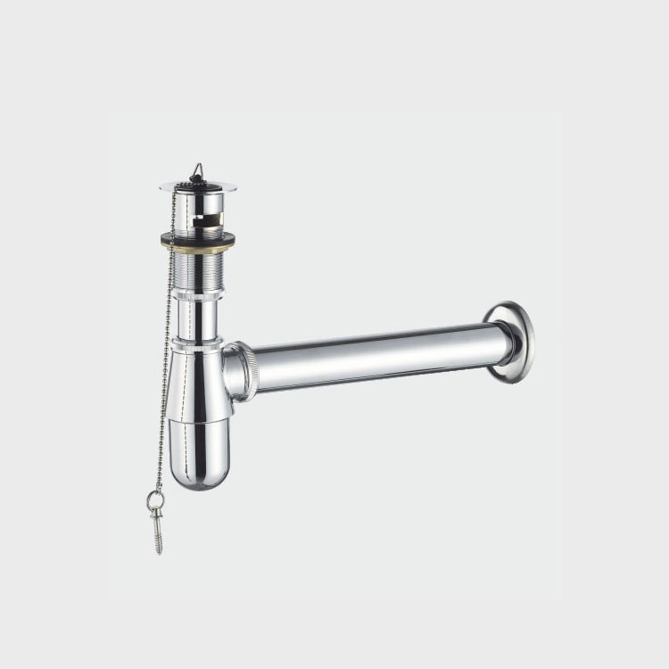 Unregelmäßige Messing -Siphon -Röhre